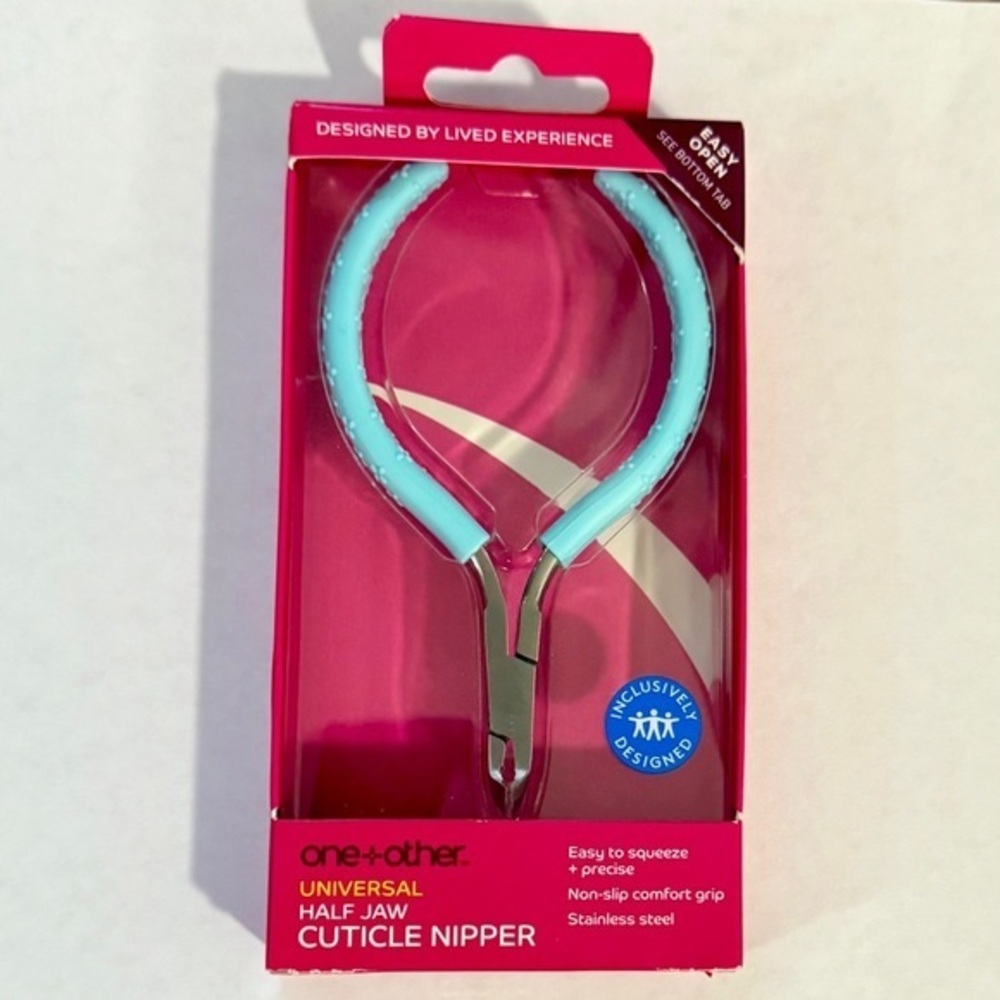 Universal Half Jaw Cuticle Nipper - Blue